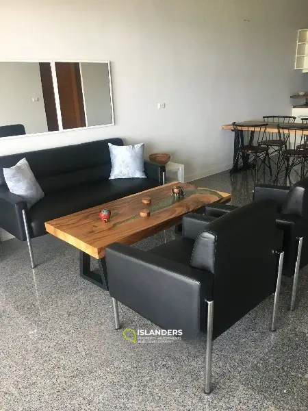 Two-bdrm apartments in the most popular area of ​​the island (Bophut) (Freehold Foreign quota)
