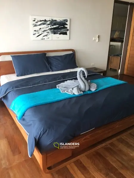Two-bdrm apartments in the most popular area of ​​the island (Bophut) (Freehold Foreign quota)