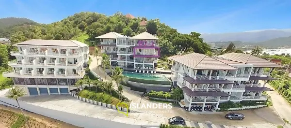 Two-bdrm apartments in the most popular area of ​​the island (Bophut) (Freehold Foreign quota)