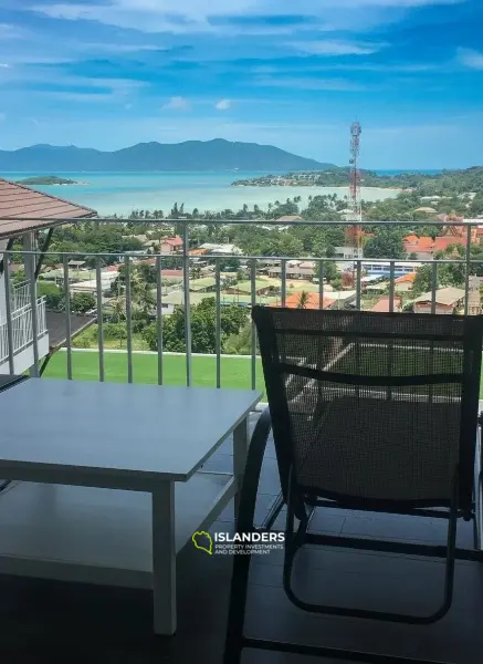 Two-bdrm apartments in the most popular area of ​​the island (Bophut) (Freehold Foreign quota)