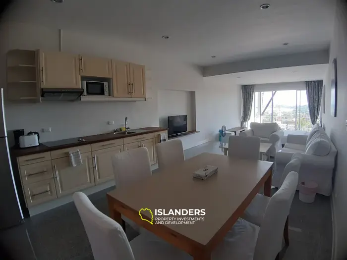 2 bdrm sea view apartment fully furnished (Bophut) (Freehold Foreign quota)