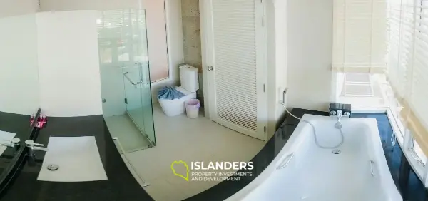 Two-bdrm apartment with a view in a complex with all amenities (Bophut) (Freehold Foreign quota)