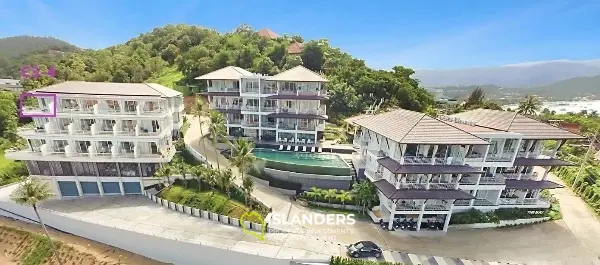 2 bdrm condominium with panoramic sea view (Bophut) (Freehold Foreign quota)