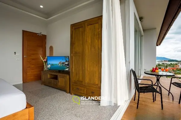 2 bdrm condominium with panoramic sea view (Bophut) (Freehold Foreign quota)