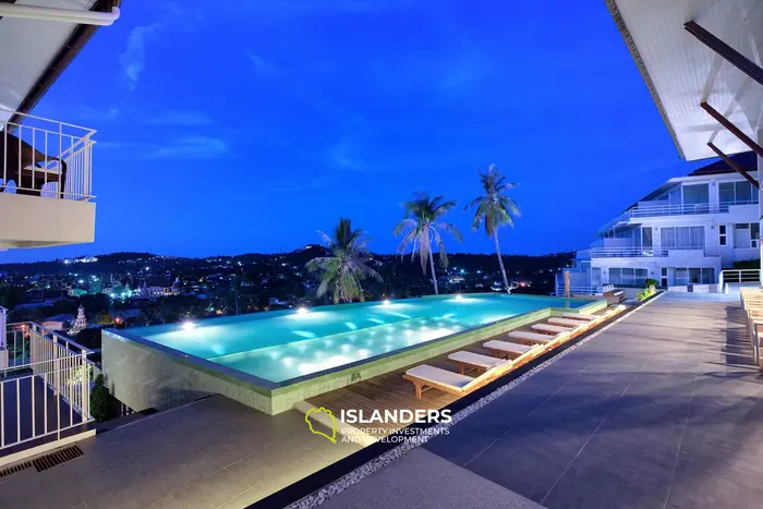 2 bdrm condominium with panoramic sea view (Bophut) (Freehold Foreign quota)