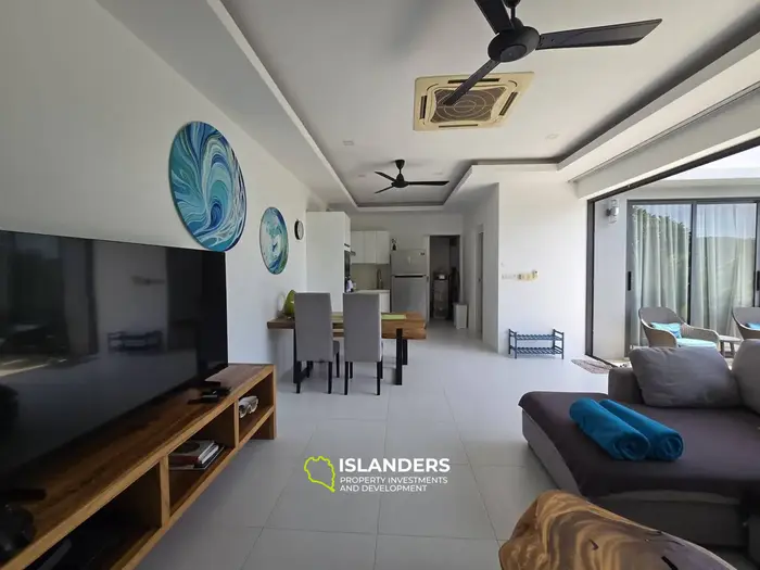 Two-bdrm pool villa with mountain view (Bophut)