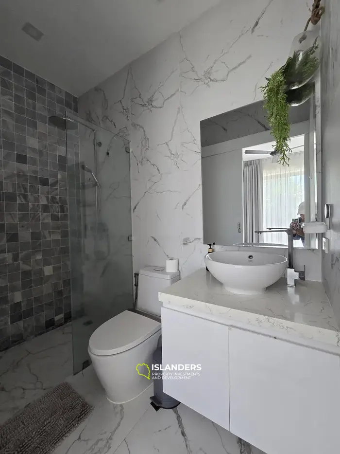 Two-bdrm pool villa with mountain view (Bophut)