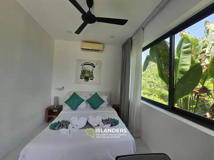 Two-bdrm pool villa with mountain view (Bophut)