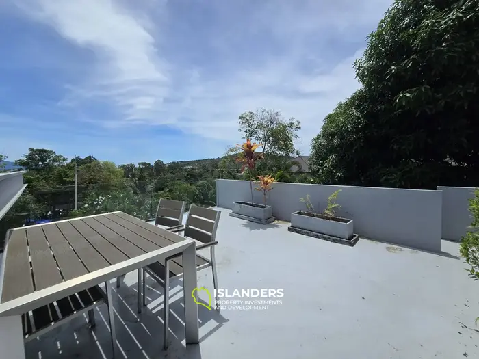 Two-bdrm pool villa with mountain view (Bophut)