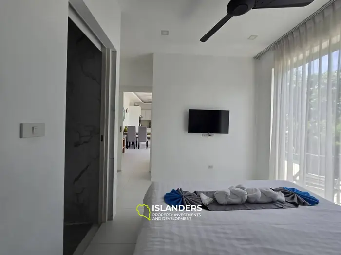 Two-bdrm pool villa with mountain view (Bophut)