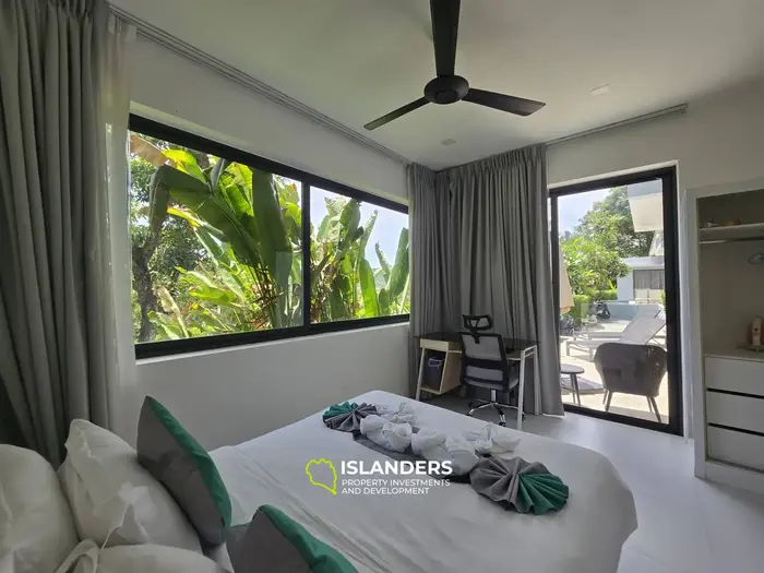 Two-bdrm pool villa with mountain view (Bophut)