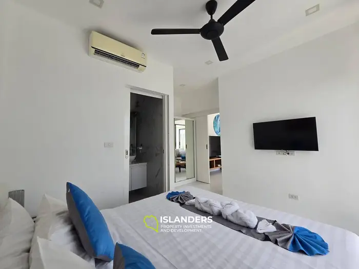 Two-bdrm pool villa with mountain view (Bophut)