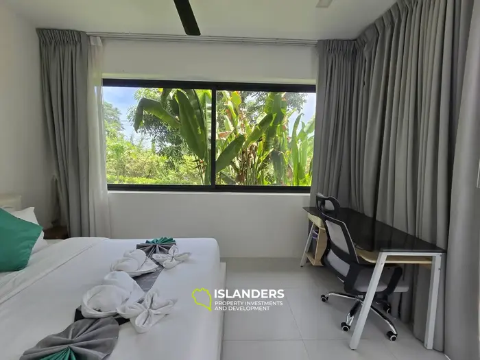 Two-bdrm pool villa with mountain view (Bophut)
