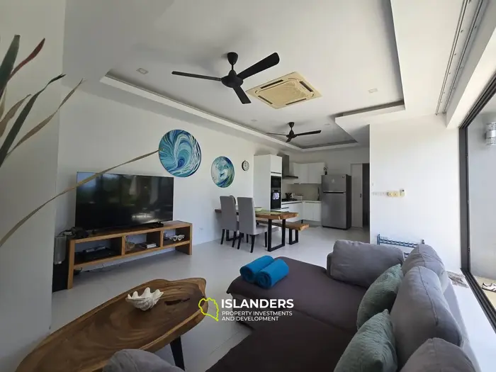 Two-bdrm pool villa with mountain view (Bophut)