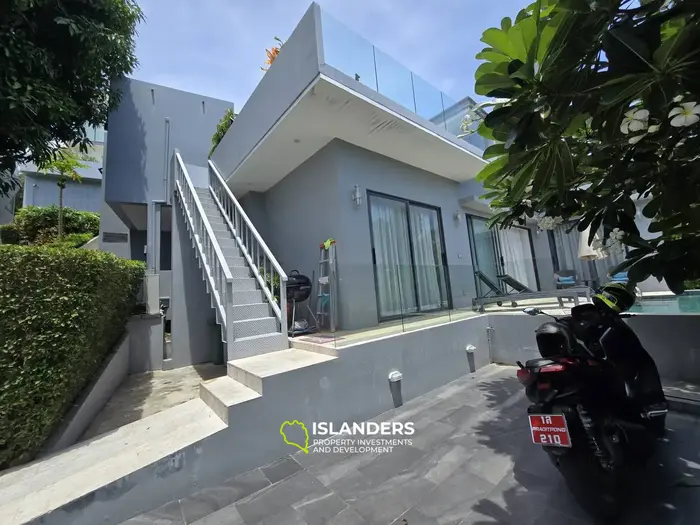 Two-bdrm pool villa with mountain view (Bophut)