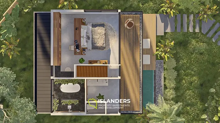Charming Jungle View Villa in Koh Phangan (1BD)