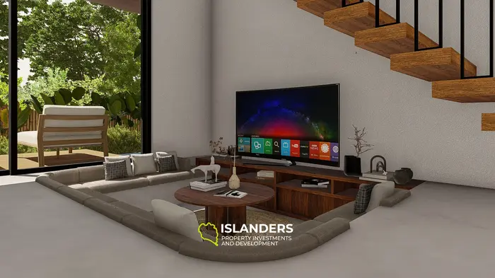 Stunning European-Style Villa with Jungle Views in Koh Phangan (2BD)