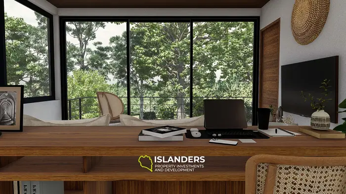 Stunning European-Style Villa with Jungle Views in Koh Phangan (2BD)