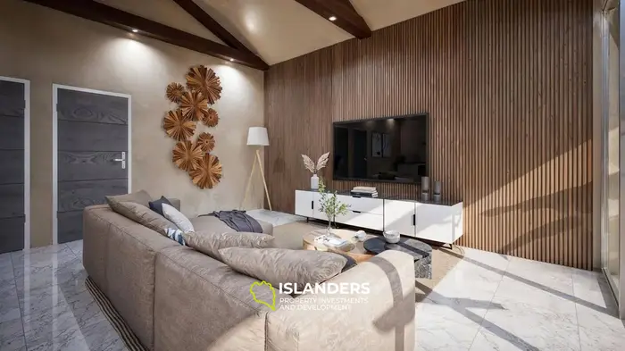 2-bdrm villa with private plot (Maenam)