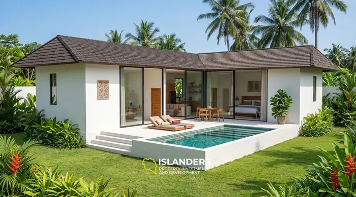Modern 2-Bedroom Pool Villa Investment