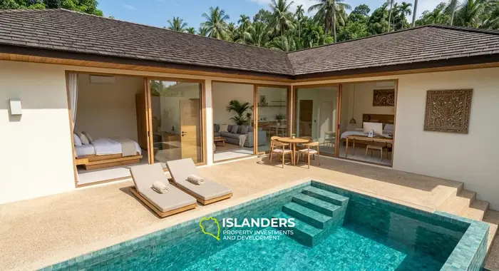 Modern 2-Bedroom Pool Villa Investment