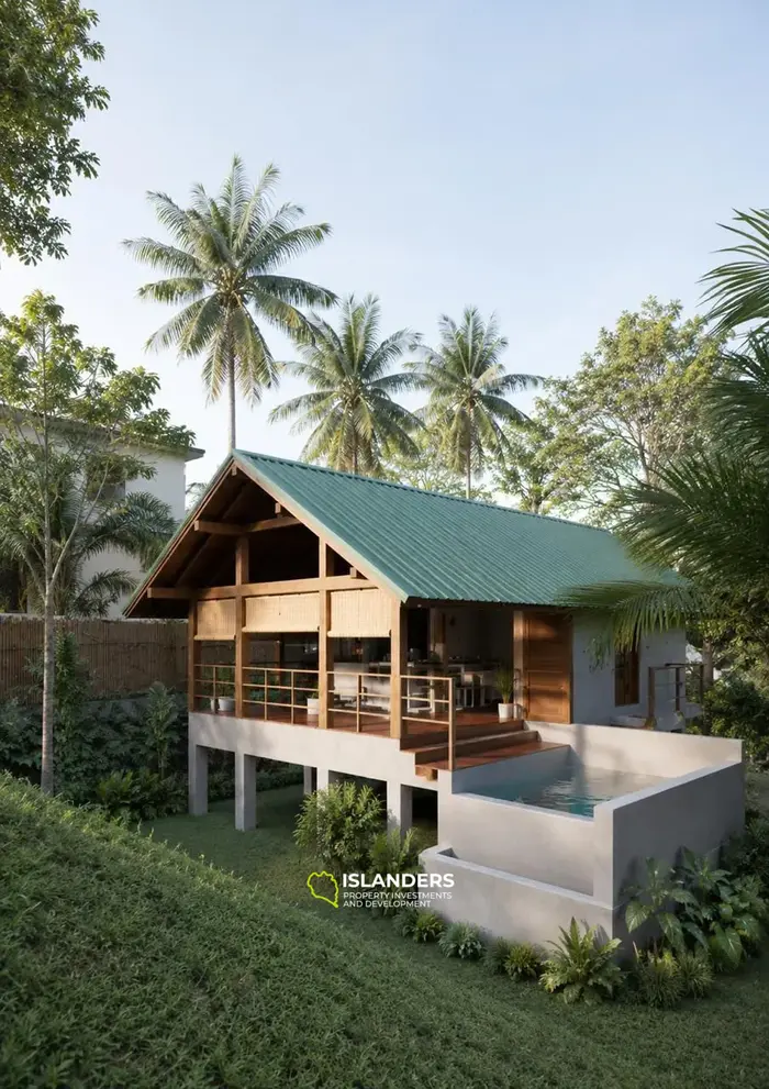 Thai design tropical villa 