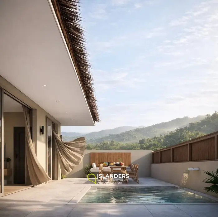 2 bdrm tropical pool villa (Lamai)