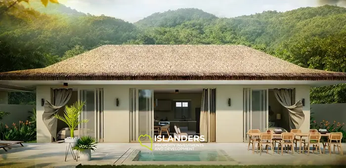 2 bdrm tropical pool villa (Lamai)