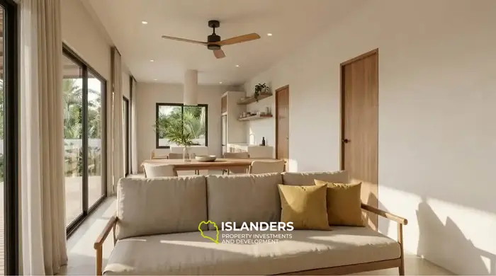 One-story 2-bdrm pool villa with mountain and jungle views (Na Muang)