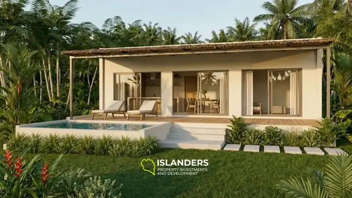One-story 2-bdrm pool villa with mountain and jungle views (Na Muang)