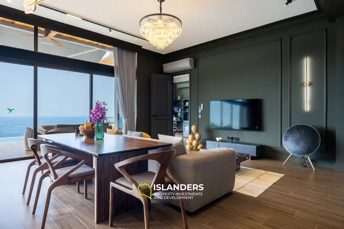 Luxury 2BD Villa with Stunning Sea Views in Koh Phangan (C1)