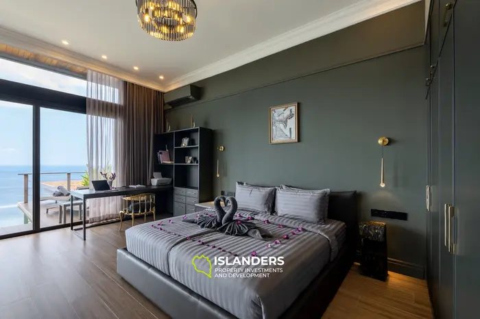 Luxury 2BD Villa with Stunning Sea Views in Koh Phangan (C1)