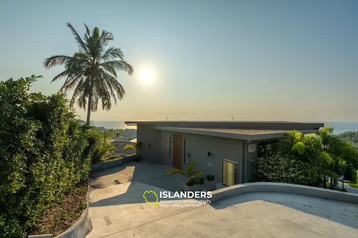 Luxury 2BD Villa with Stunning Sea Views in Koh Phangan (C1)