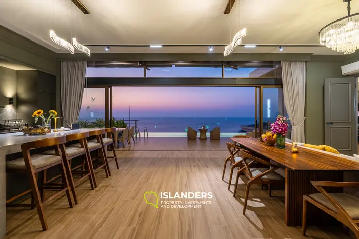 Luxury 2BD Villa with Stunning Sea Views in Koh Phangan (C1)