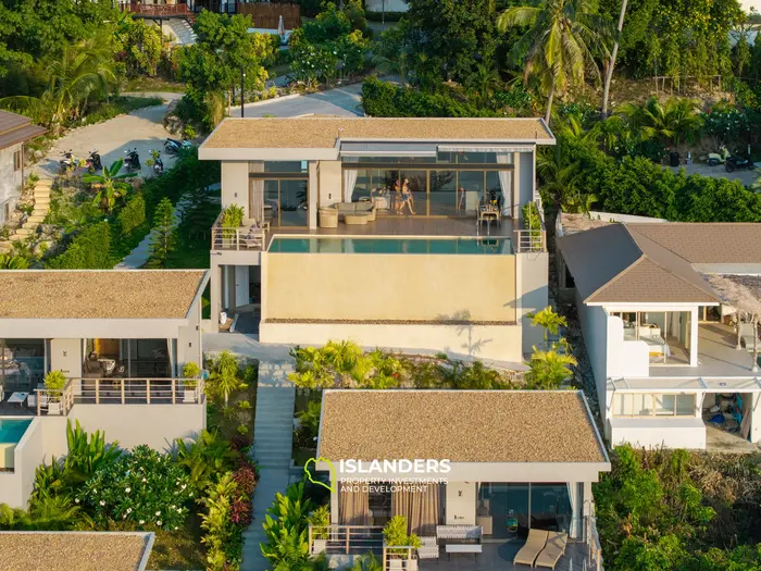 Luxury 2BD Villa with Stunning Sea Views in Koh Phangan (C1)