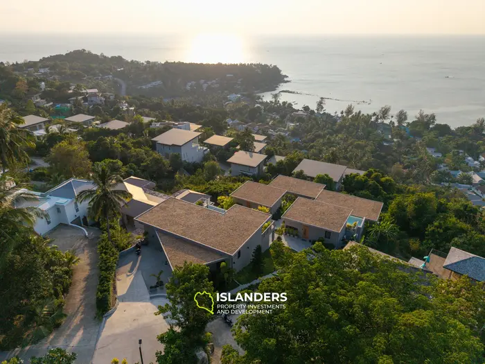 Luxury 2BD Villa with Stunning Sea Views in Koh Phangan (C1)