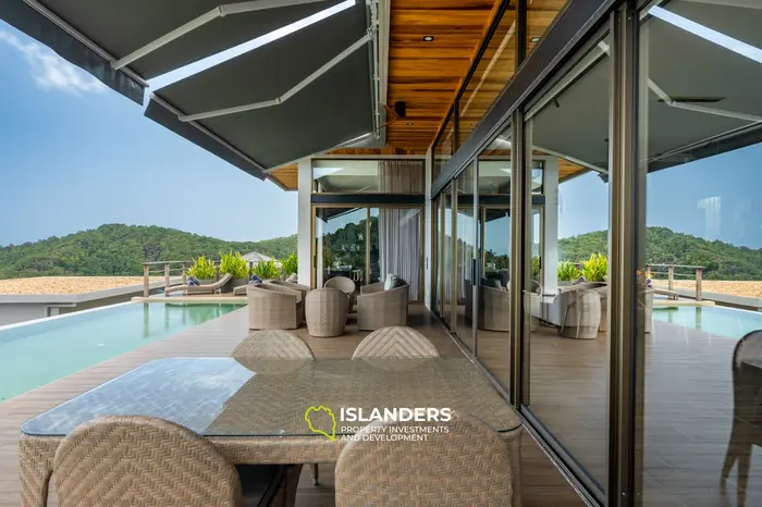 Luxury 2BD Villa with Stunning Sea Views in Koh Phangan (C1)