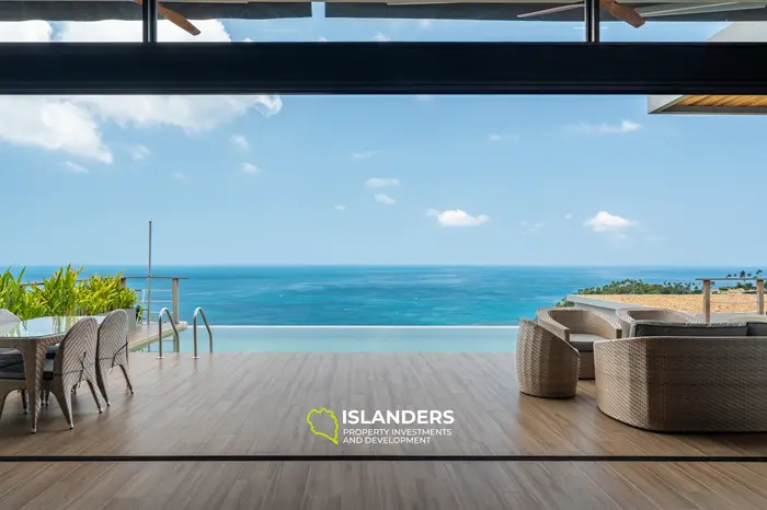 Luxury 2BD Villa with Stunning Sea Views in Koh Phangan (C1)