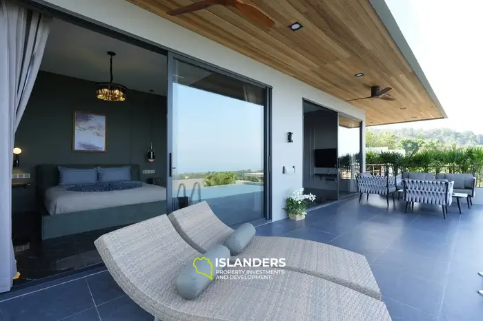 Luxurious Sea View 1BD Villa in Koh Phangan (A1-2)