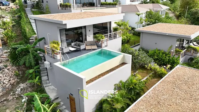 Luxurious Sea View 1BD Villa in Koh Phangan (A1-2)