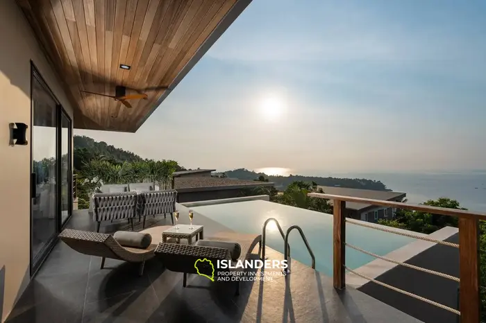Exquisite 2BD Villa with Sea View in Koh Phangan (B1)
