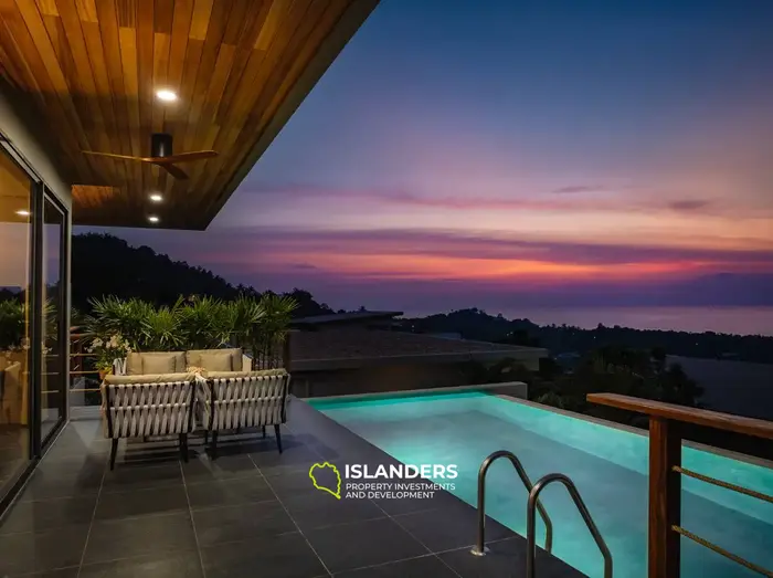 Exquisite 2BD Villa with Sea View in Koh Phangan (B1)