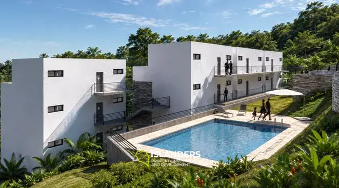 2-bdrm apartment with a pool, 5 minutes from the beach (Na Mueang)