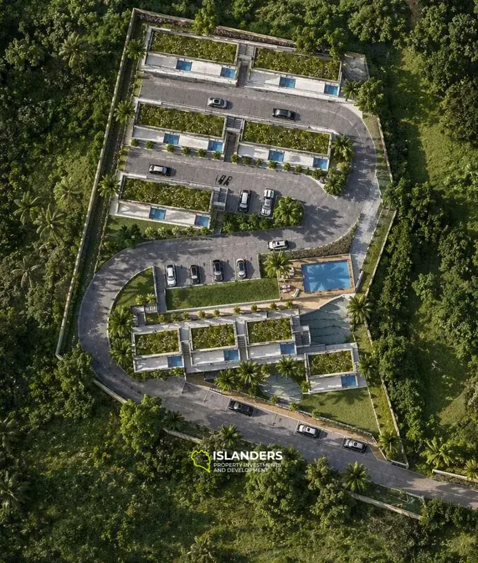 2-bdrm apartment with a pool, 5 minutes from the beach (Na Mueang)