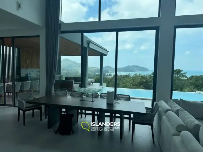 Luxurious 3BD Villa with Stunning Sea Views and Energy independence in Chaloklum (KPG)