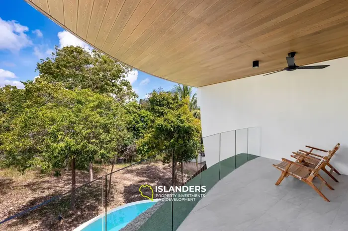 3-bdrm pool villa with panoramic views of both coasts (Bangrak)