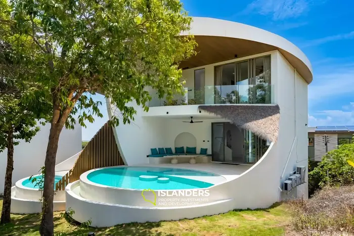 3-bdrm pool villa with panoramic views of both coasts (Bangrak)