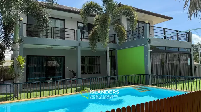 3-bdrm pool villa near Triam school (Bophut)