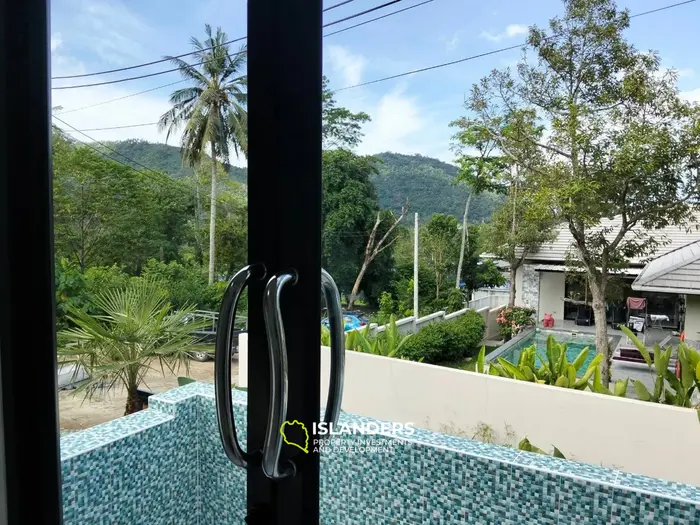New 2-bdrm poo villa with mountain view (Lamai)