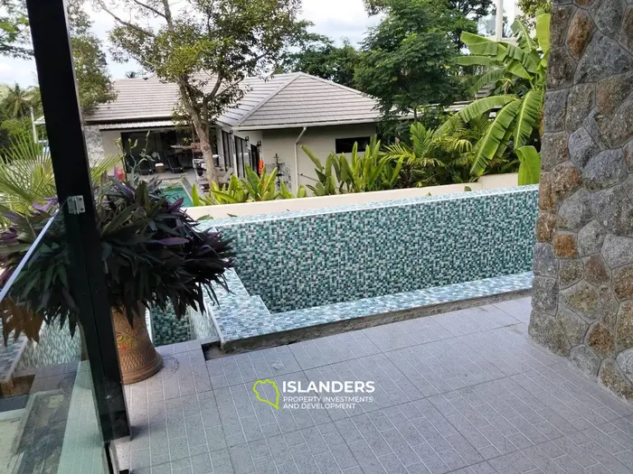 New 2-bdrm poo villa with mountain view (Lamai)
